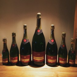 Kit de bouteilles de champagne factices Piper Heidsiek Brut