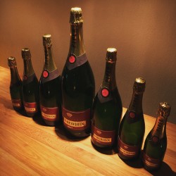 Kit de bouteilles de champagne factices Piper Heidsiek Brut
