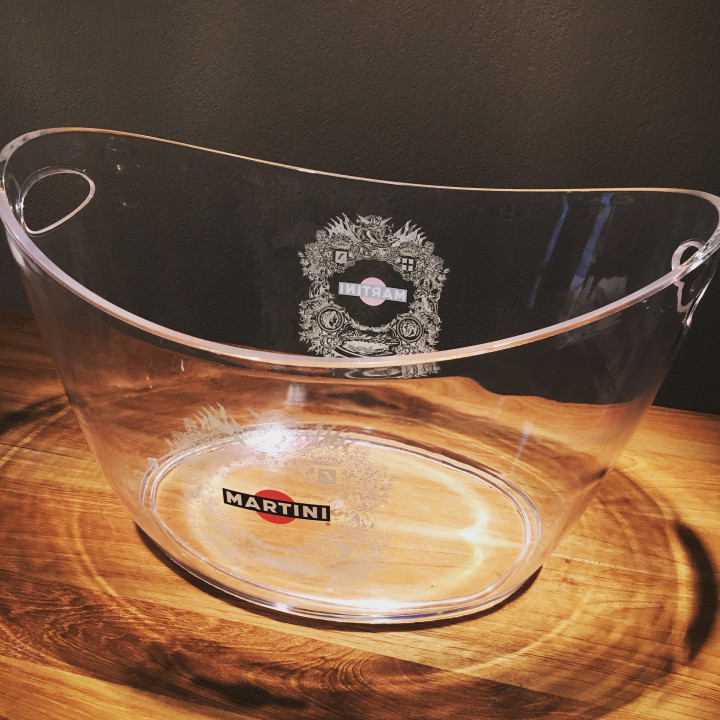 Ijsemmer Flessenemmer Martini pvc 4b