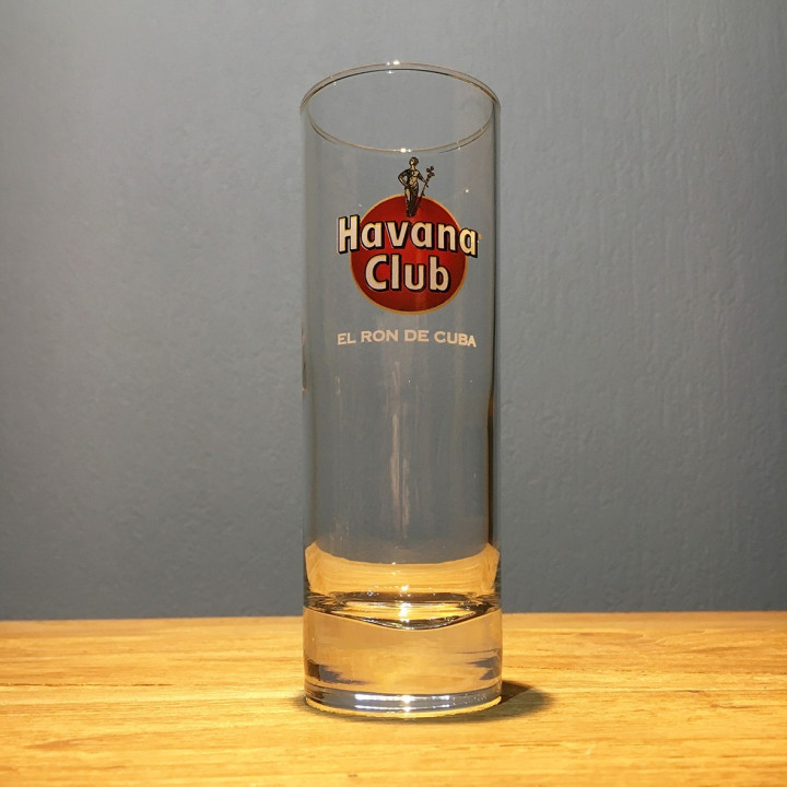 Glass Havana Club long drink 22cl