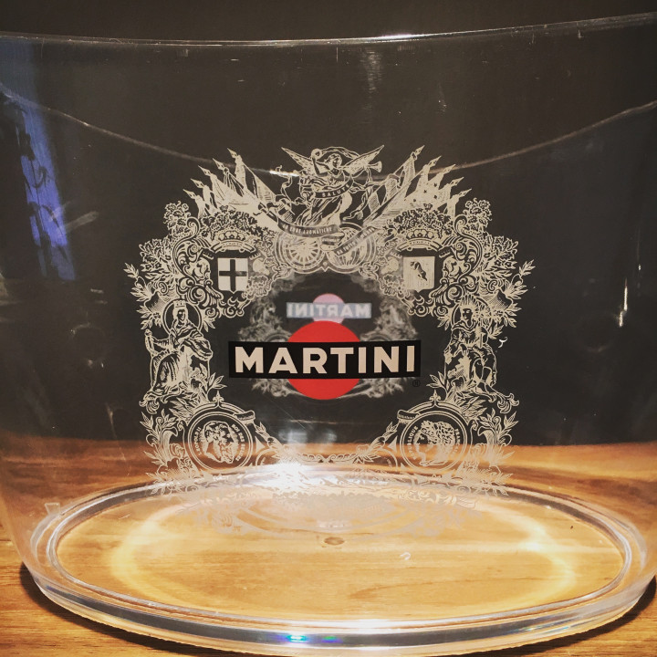 Ijsemmer Flessenemmer Martini pvc 4b