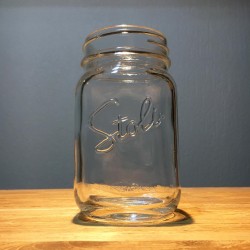 Glass Jar vodka Stoli