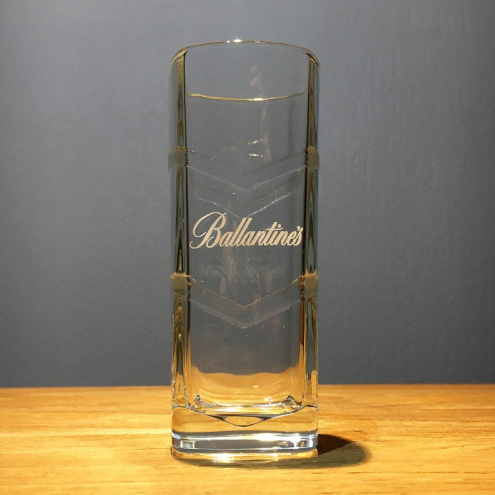 Verre Ballantines carré