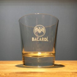Glass Bacardi on the rocks...