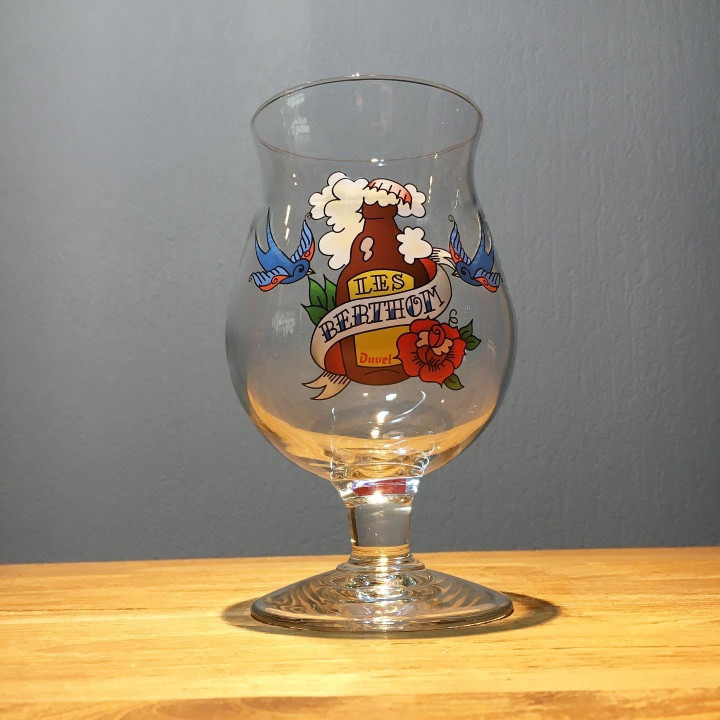 Verre bière Duvel collection 52 Les Berthom 2020