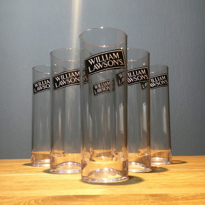 Glass William Lawson's long drink 22cl PVC