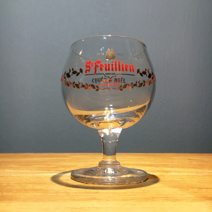 Tasting glass beer St. Feuillien (galopin) Cuvée de Noël model 2