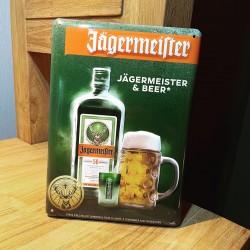 Metalen Plaat Jägermeister...