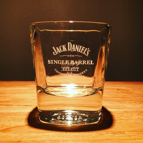 Aanhankelijk goud tetraëder Glas Tumbler Jack Daniel's Single Barrel