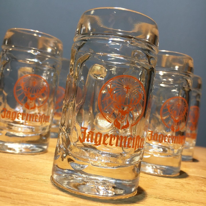 Glas Jägermeister shooter model 10
