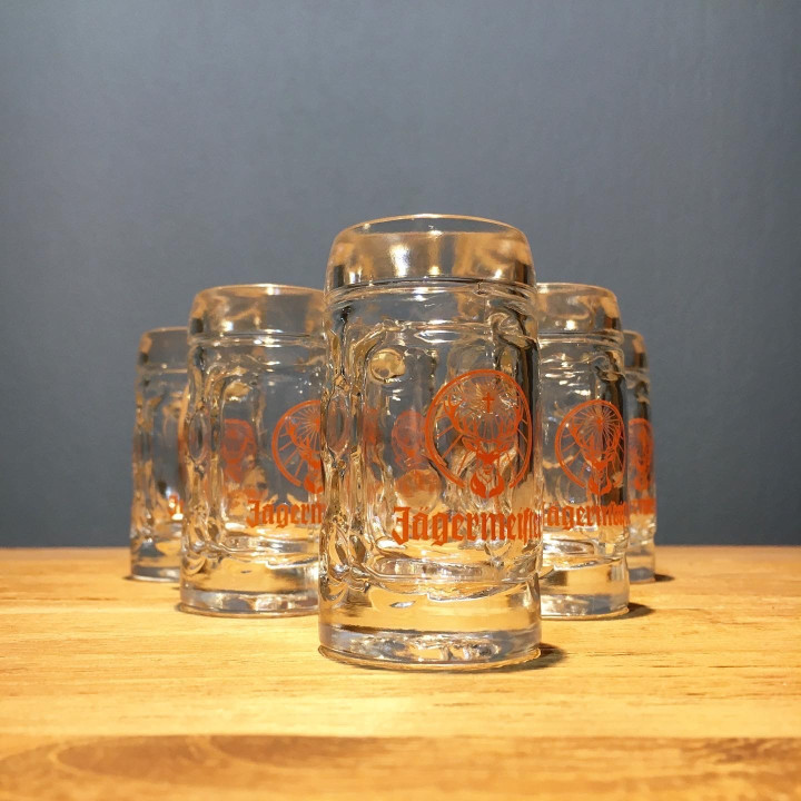 Glas Jägermeister shooter model 10