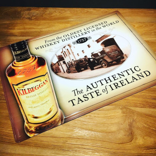 Plaat metaal Kilbeggan Irish Wiskey