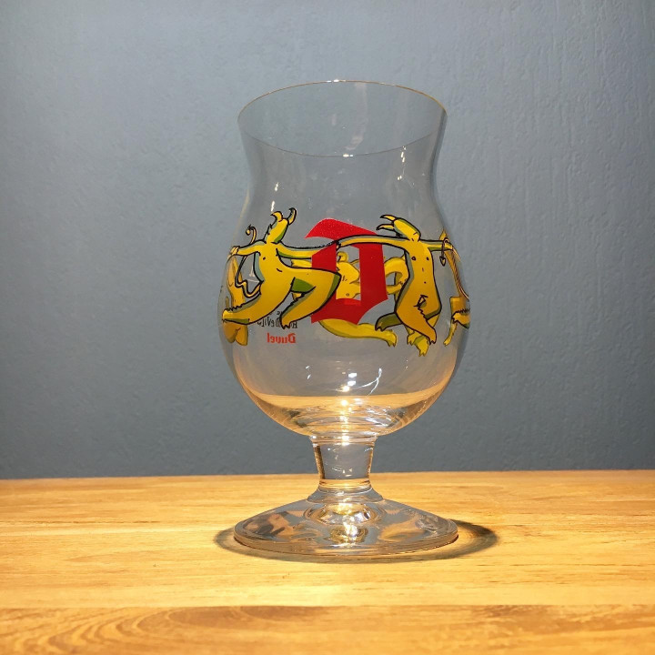 Glass beer Duvel 666 25cl