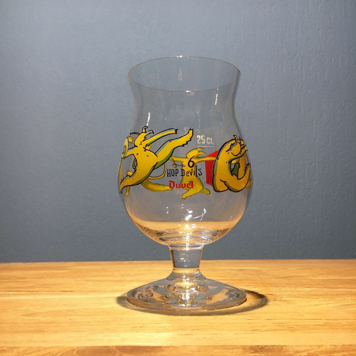 Glass beer Duvel 666 25cl