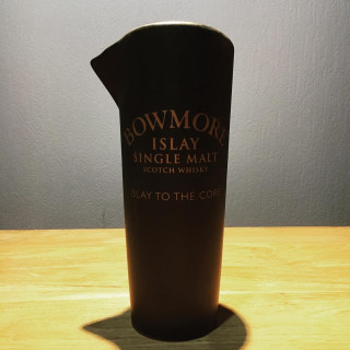 Water Jug Bowmore Single Malt black