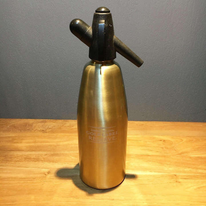 Siphon Johnnie Walker Gold label reserve