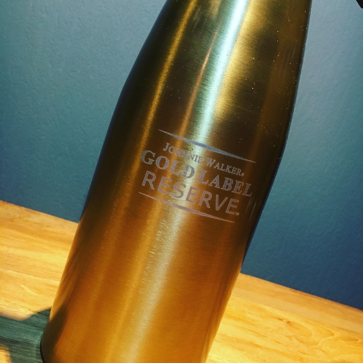 Siphon Johnnie Walker Gold label reserve