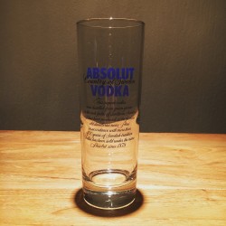 Glass Vodka Absolut Long drink