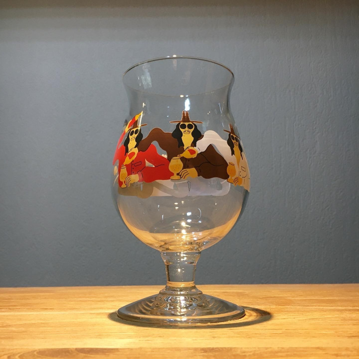 Verre bière Duvel collection 60 Les Berthom 2021