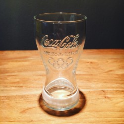 Glass Coca-Cola Olympic games 2012 white