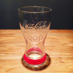 Glass Coca-Cola Olympic games 2012 pink