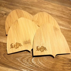 Set of 4 Leffe coasters