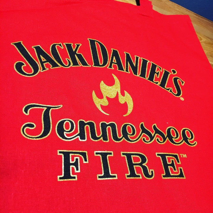 Canvas Tas Jack Daniel's Fire