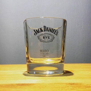 Glas Jack Daniel's Rye on the rocks