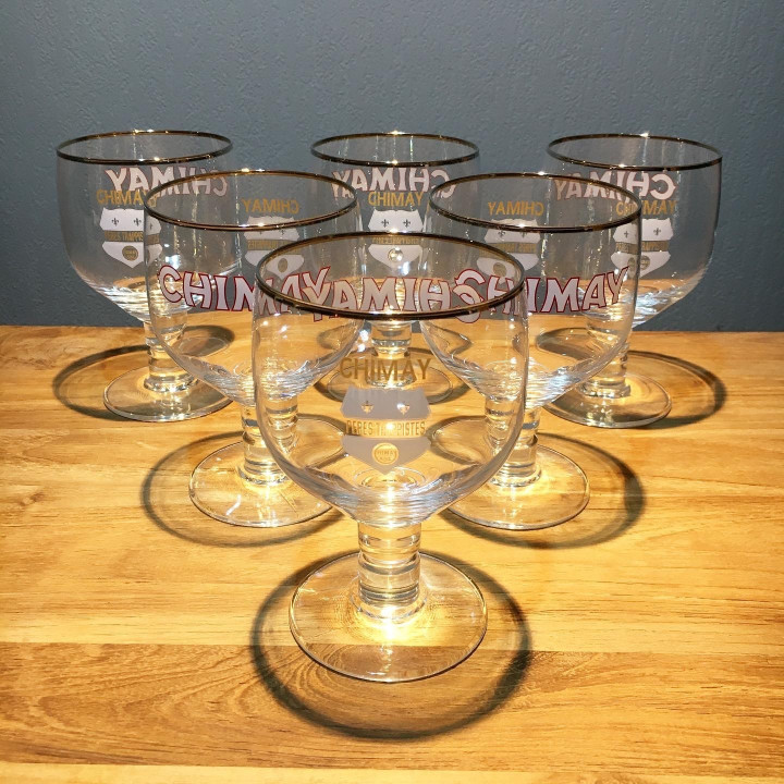 Bierglas Chimay wapendschild model 3