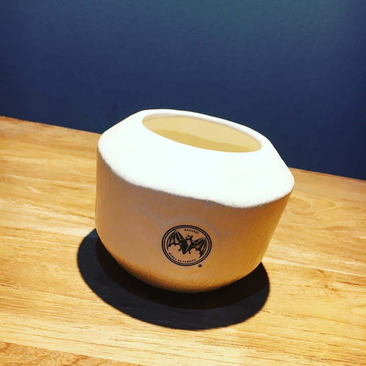 Glass Bacardi Coconut