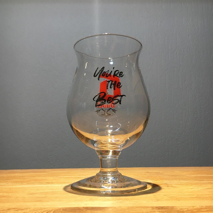 Glass beer Duvel Collection 65 Thank You