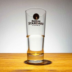 Glass Russian Standard Vodka