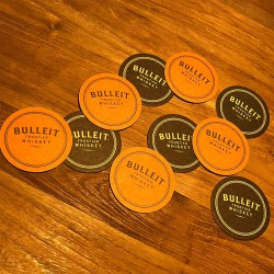 Coaster Bulleit x10