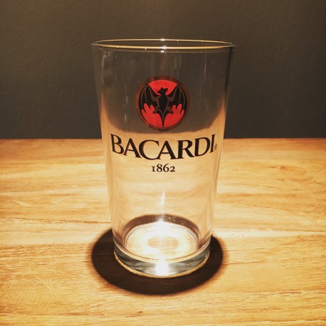 Glass Bacardi Cola vintage