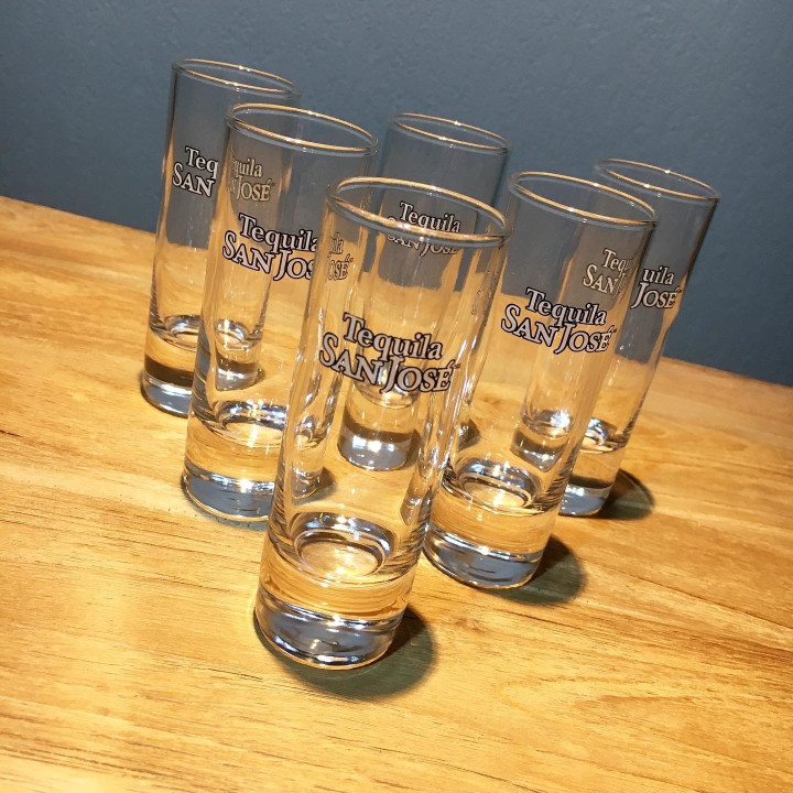 Verre Tequila San José shooter