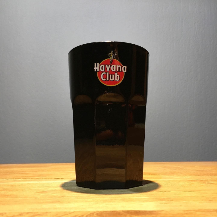Glas Havana Club Añejo 7 Años zwart