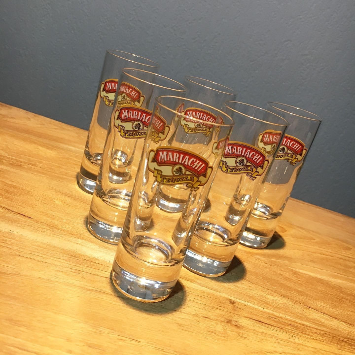 Glas Mariachi Tequila shooter model 2