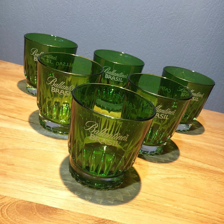 Verre Ballantines Brasil Caipirinha (vert)
