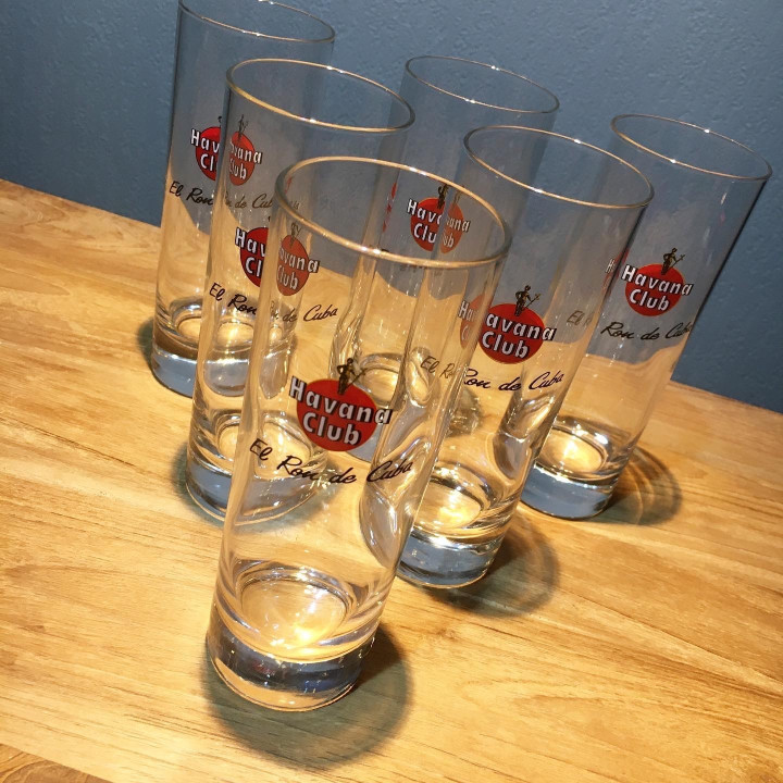 Glass Havana Club long drink 32cl