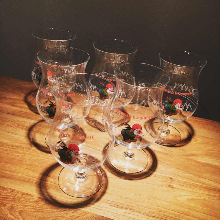 Glass beer Chouffe 50cl new model