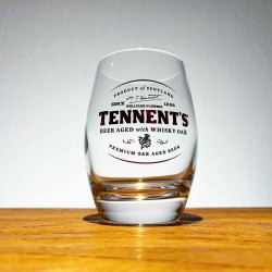 Glass beer Tennent's