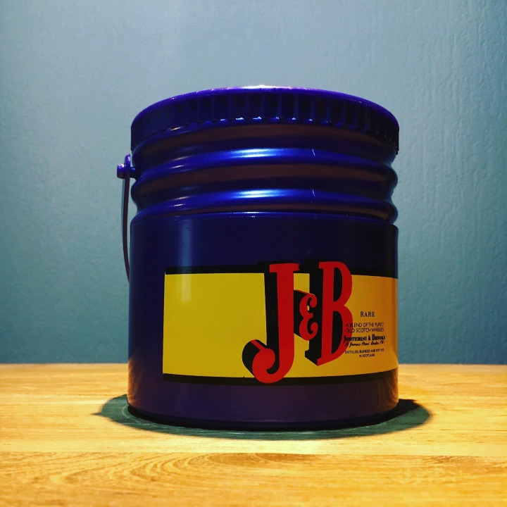 Ice bucket J&B 1L mauve