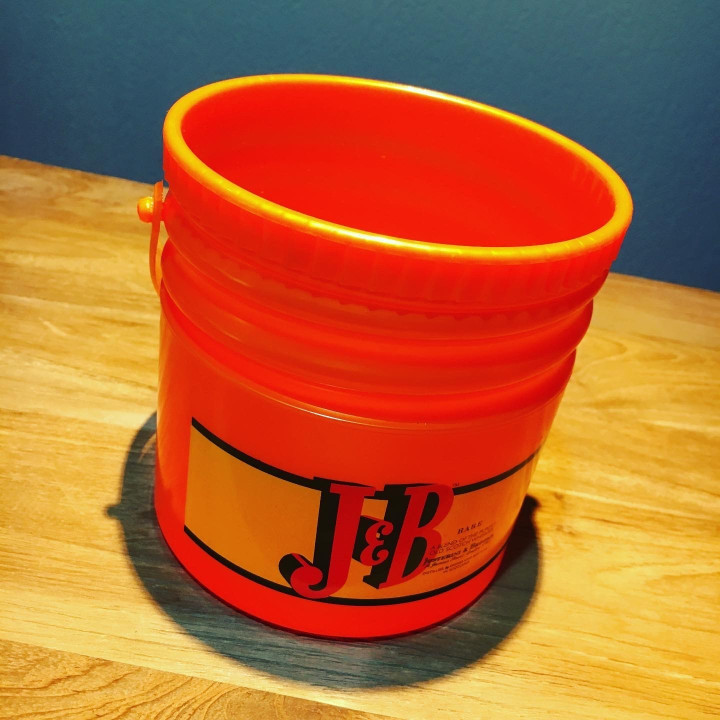 Ice bucket J&B 1L orange