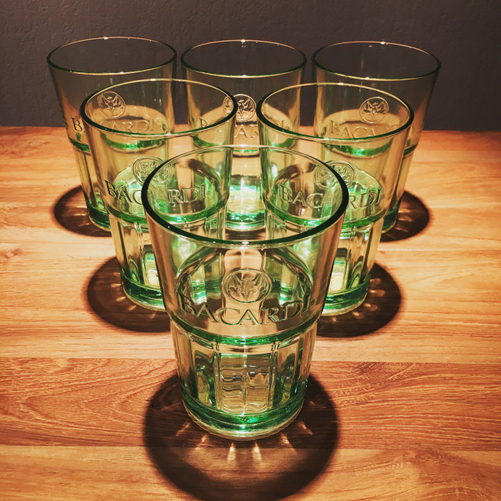 Verre Bacardi Mojito modèle 1