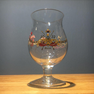 Verre bière Duvel collection 66 '450 ans de la guilde de Saint Sebastian'