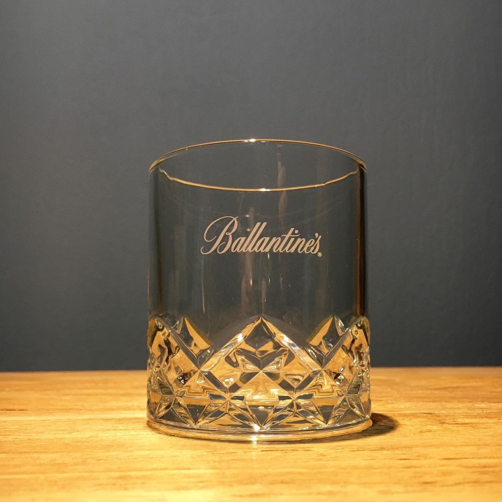 Verre Ballantines on the rocks modèle 2