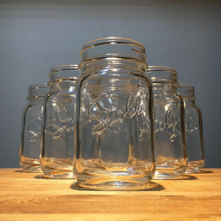 Glas Jar vodka Stoli