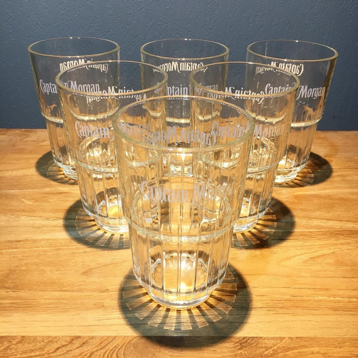 Glass Captain Morgan model mojito 2