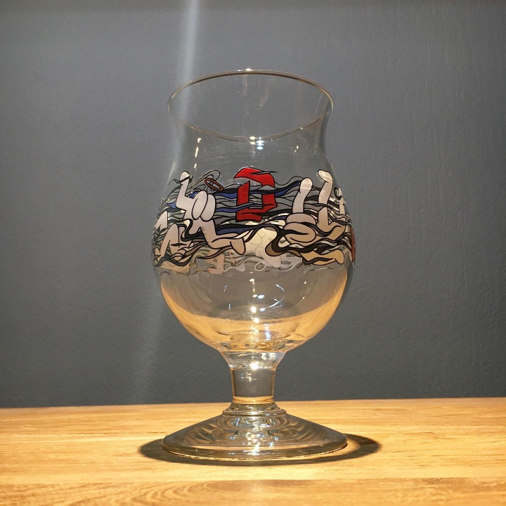 Verre bière Duvel collection 67 Franky Sticks