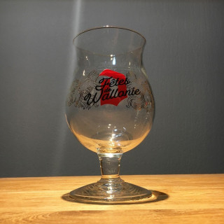 Verre bière Duvel collection 68 Fêtes de Wallonie 2022